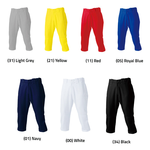 Short-Length Baseball Trousers