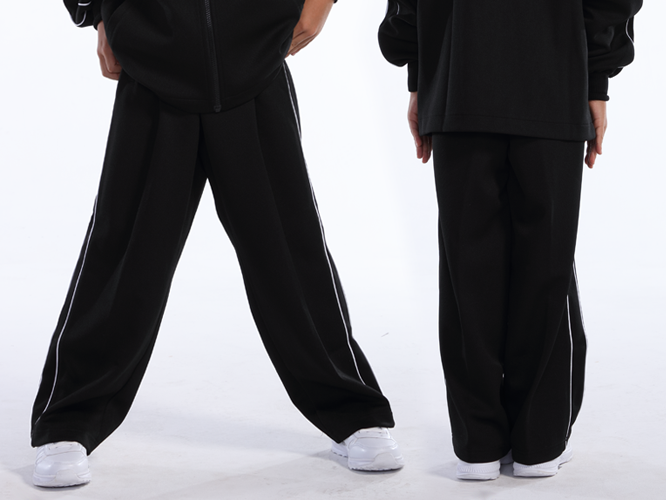 Track Trousers with Piping