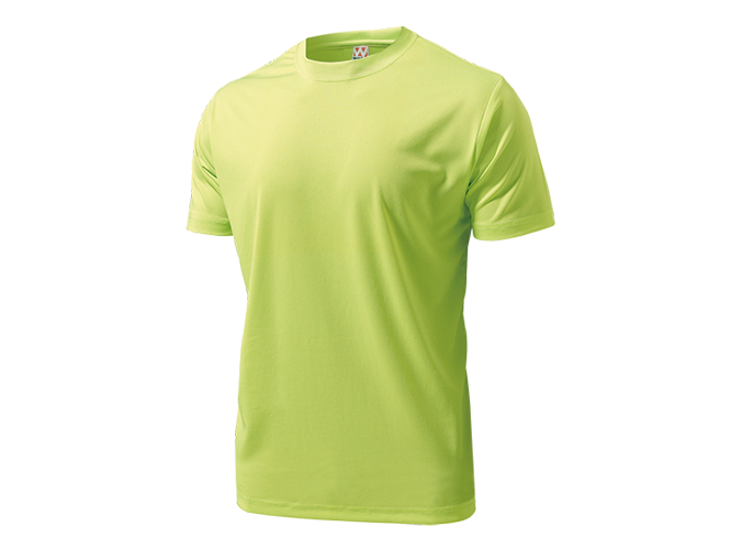 (Adult Size) Fluorescent Colour - Dry Light Roundneck Tshirt